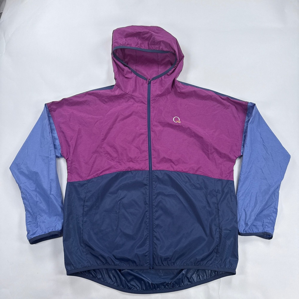 Zero Restriction Quail Hollow Club Golf Jacket Womens M Hooded Windbreaker